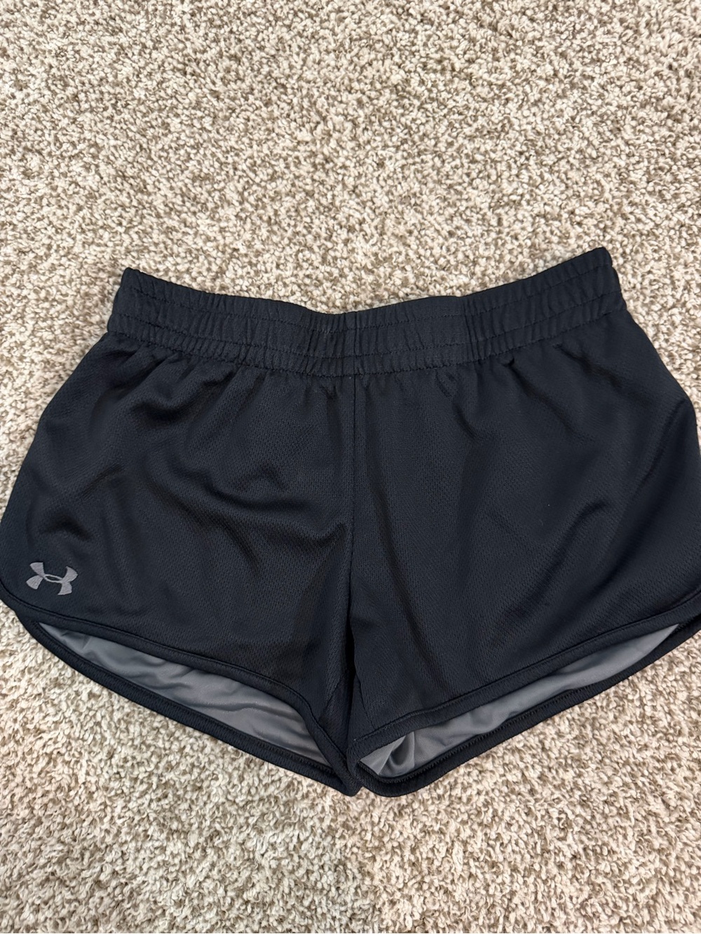 Under Armour Black Women's Athletic Running Shorts